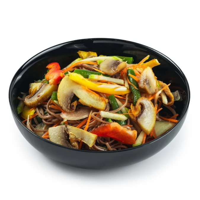 Соба с овощами