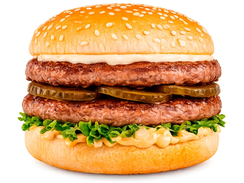 ДАБЛ Гамбургер с говядиной