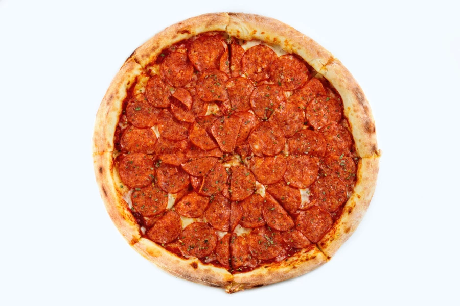 Пицца пепперони 25см