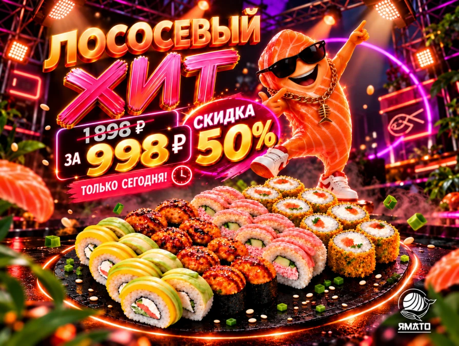 Сет Лососевый Хит* Акция за 998