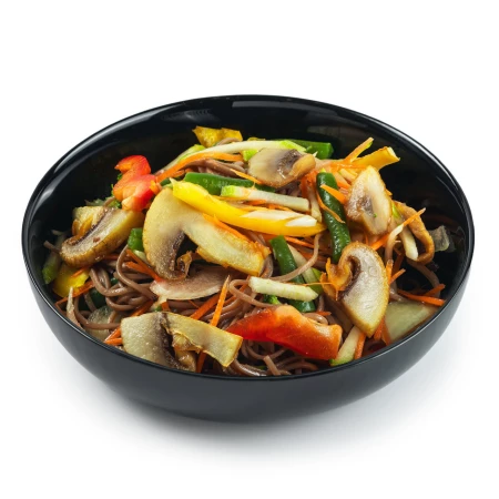 Соба с овощами