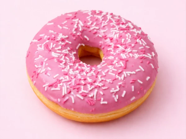 Донат Ягодный микс