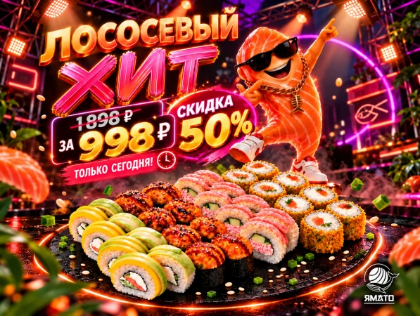 Сет Лососевый Хит* Акция за 998