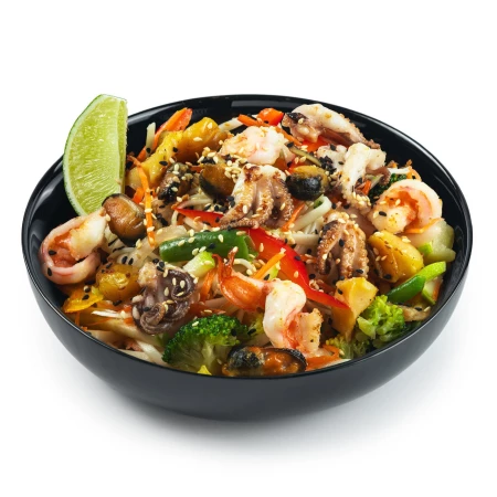 Удон с морепродуктами