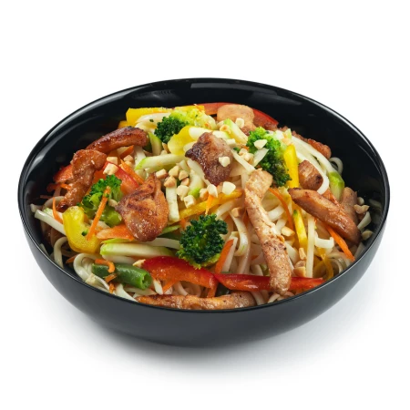 Удон с курицей