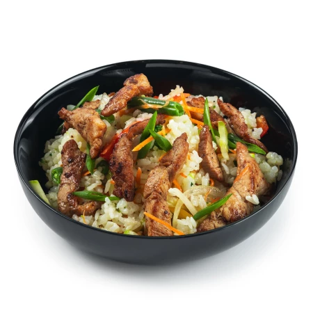 Рис со свининой