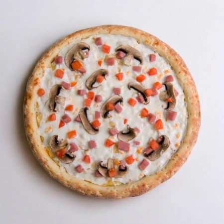 Пицца Грибная с ветчиной