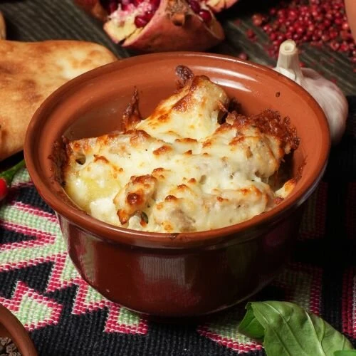 Жаркое по-Чкмерски со свининой 