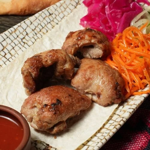 Шашлык из бедра цыпленка 