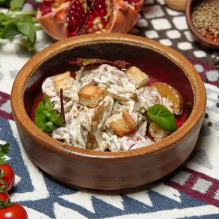 Салат с языком 