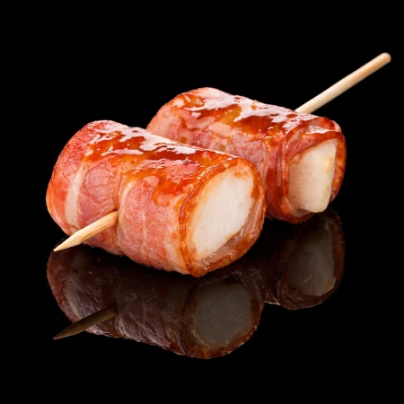 Гребешок в беконе