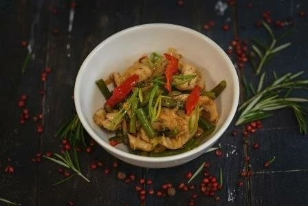 Филе индейки с овощами 100 г