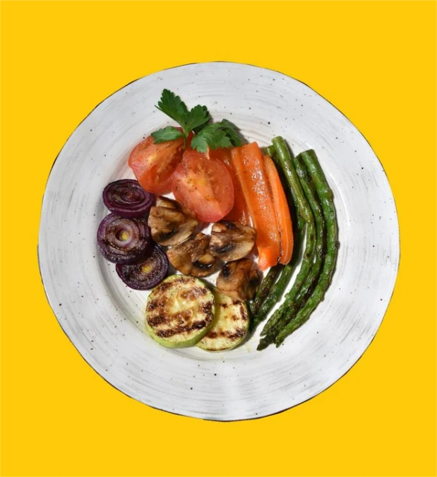 Овощной рататуй с шампиньонами