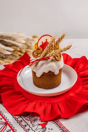 Кулич творожный с шоколадом "Храм"