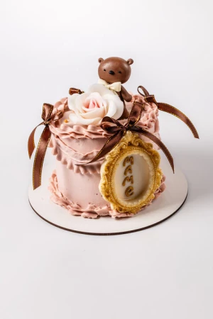 Торт "Ламбет с мишуткой"