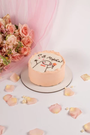 Бенто-торт "С 8 Марта"