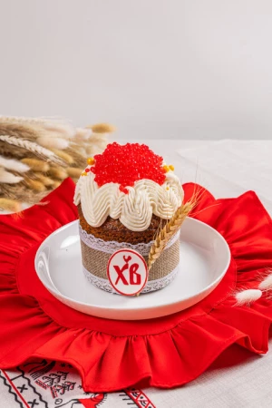 Кулич маковый с вишней "Икра"