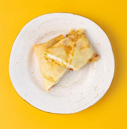 Блинчик с лососем