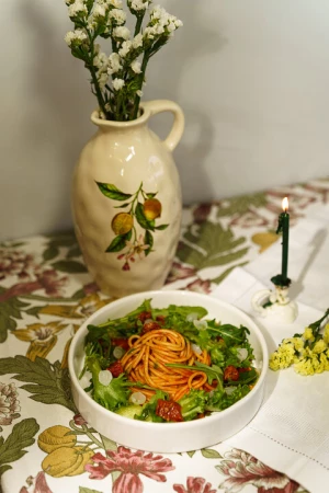 Спагетти интеграле с рукколой