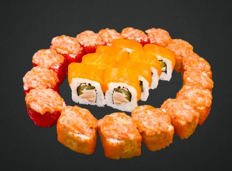 Сет Мартовский кот(калиф краб,калиф креветка,фила лосось)