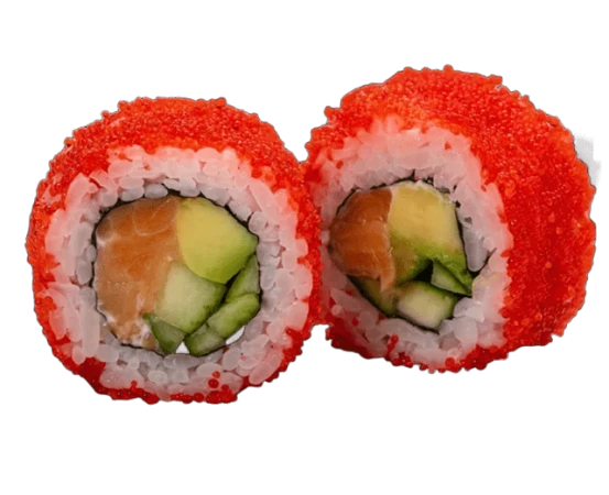 Ролл Калифорния с Лососем