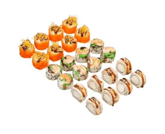 Сет Трио (Миди , Ля кревет , Сливочный угорь.)