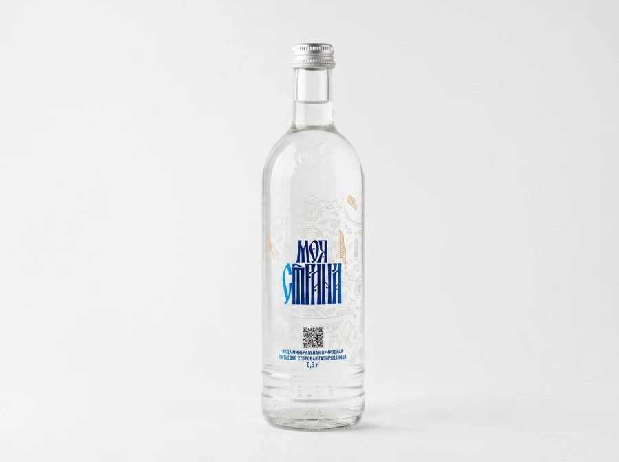 Вода Моя Страна газ. 0,5л