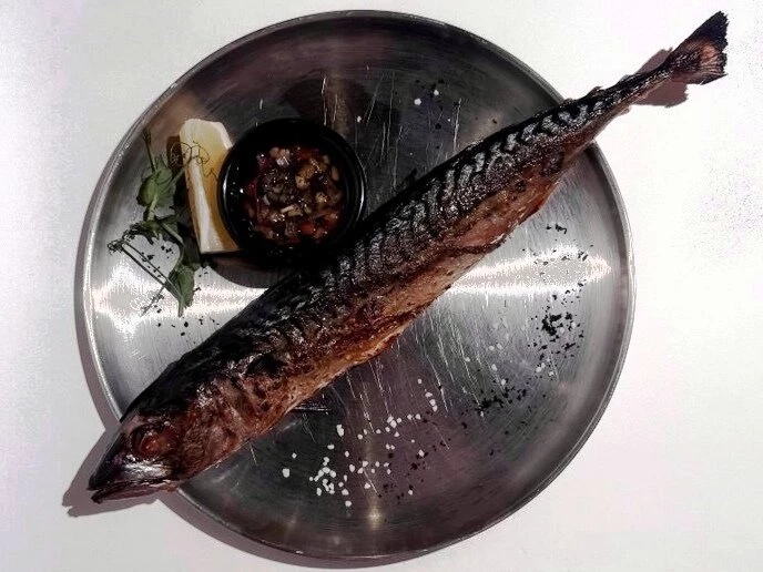 Скумбрия на углях 100 гр.