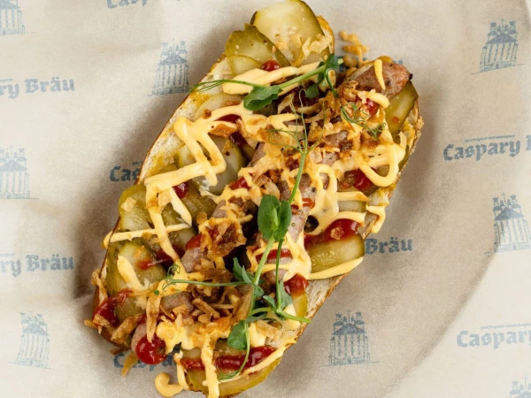 Хот-дог с нюрнбергскими колбасками 