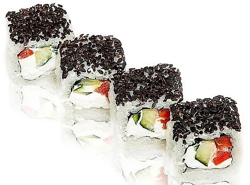 32 Ролл С ФЕТОЙ И КУНЖУТОМ 4ШТ.