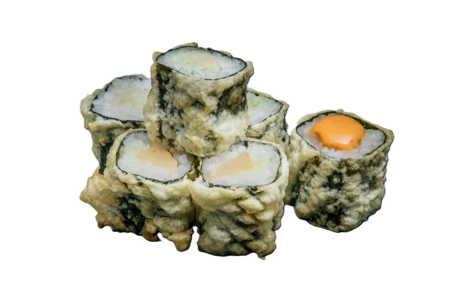 Спайси-темпура с окунем