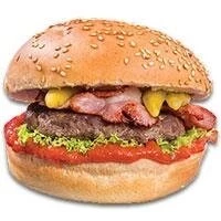 Острый с беконом Бургер