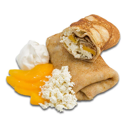 Блин с творогом