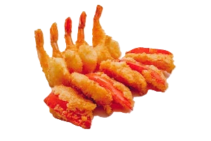 Креветка темпура с овощами