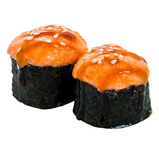 С лососем запеченный