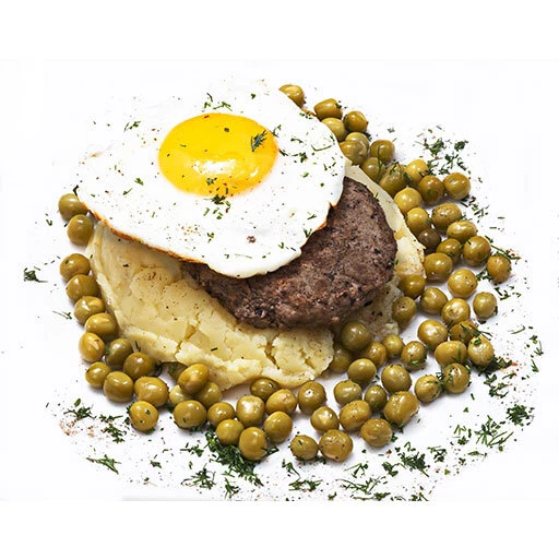 Бифштекс с яйцом