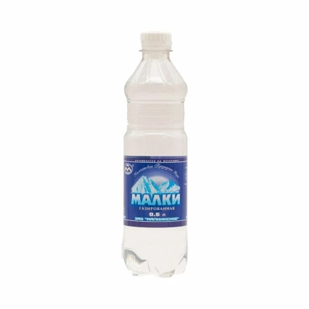 Вода Малки газированная 0.5л