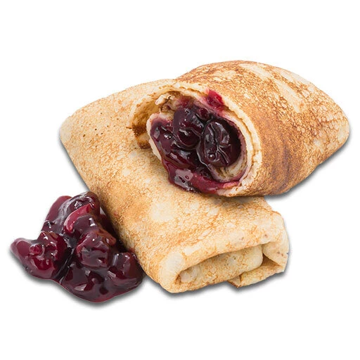 Блины с вишней