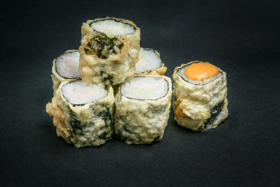 Спайс темпура с креветкой