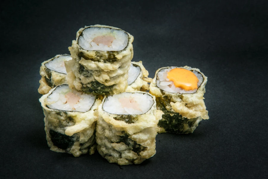 Спайс темпура с окунем