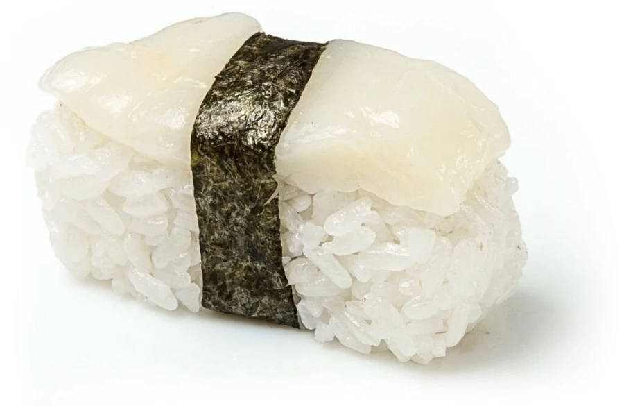 Суши гребешок