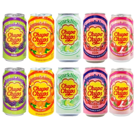 Газированный напиток Chupa Chups 0.345л ж/б