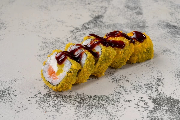 Мини лосось темпура 5 шт.