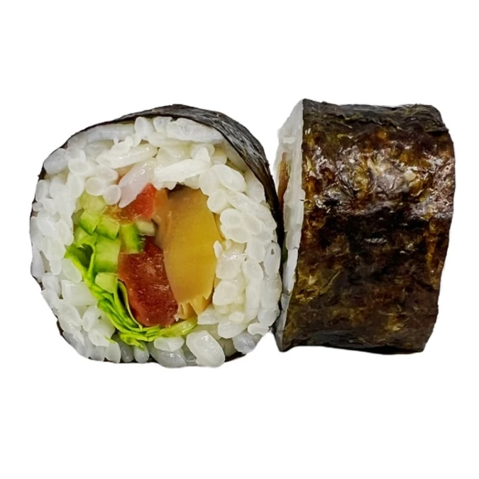  Веган ролл с грибами шиитаки 