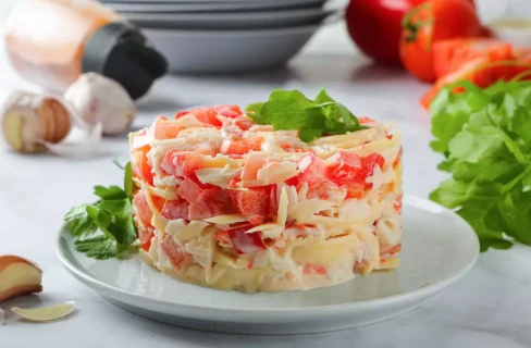 салат "Красное море"