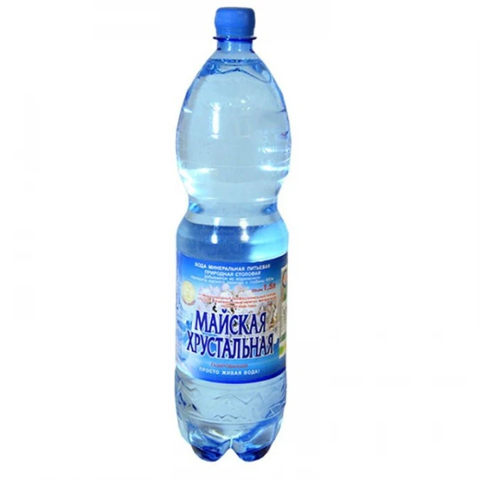 Минеральная вода "Майская хрустальная" Газированная