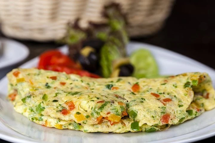 Омлет с овощами