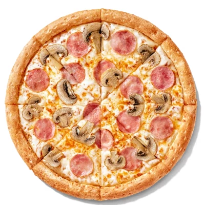 Пицца "Ветчина и грибы"