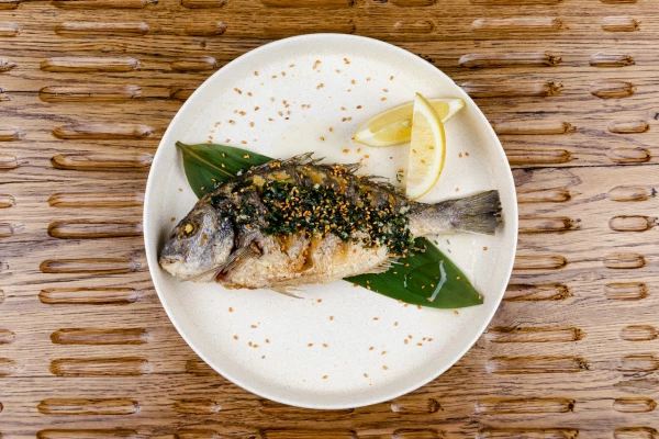 Дорадо на гриле