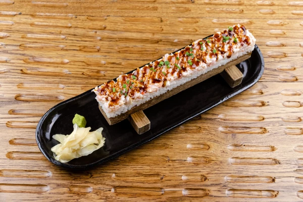 Креветка, соус айоли юдзу